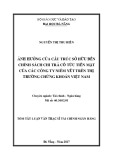 Tóm tắt Luận văn Thạc sĩ Tài chính ngân hàng: Ảnh hưởng của cấu trúc sở hữu đến chính sách chi trả cổ tức tiền mặt của các công ty niêm yết trên thị trường chứng khoán Việt Nam