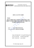 Khóa luận tốt nghiệp: Hoàn thiện hoạt động marketing cho dịch vụ giao nhận tại công ty TNHH Vận Tải Biển Minh Nguyên