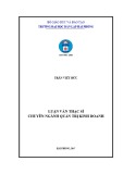 Luận văn thạc sĩ chuyên ngành Quản trị kinh doanh: Giải pháp tạo động lực thúc đẩy làm việc cho giảng viên tại Trường cao đẳng nghề Du lịch và Dịch vụ Hải Phòng