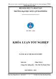 Khoá luận tốt nghiệp: Phân tích tài chính và một số biện pháp cải thiện tình hình tài chính tại Công ty trách nhiệm hữu hạn thương mại Duy Thịnh