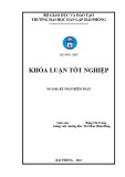 Khoá luận tốt nghiệp: Hoàn thiện công tác kế toán bán hàng và xác định kết quả bán hàng tại Chi nhánh công ty Cổ Phần và Thương Mại Dịch Vụ Ngọc Hà tại Hải Phòng