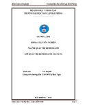 Khoá luận tốt nghiệp: Một số biện pháp nâng cao hiệu quả sử dụng nguồn nhân lực tại công ty TNHH DHQ