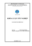 Khoá luận tốt nghiệp: Hoàn thiện công tác kế toán vốn bằng tiền tại công ty TNHH MTV thương mại dịch vụ và XNK Hải Phòng