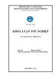 Khoá luận tốt nghiệp: Hoàn thiện tổ chức kế toán vốn bằng tiền tại Công trách nhiệm hữu hạn Thương Mại Đông Á