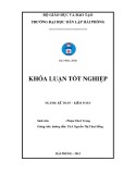 Khoá luận tốt nghiệp: Hoàn thiện tổ chức công tác kế toán nguyên vật liệu tại công ty cổ phần Việt Thịnh