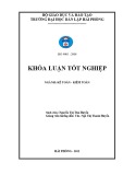 Khoá luận tốt nghiệp: Hoàn thiện công tác kế toán tập hợp chi phí sản xuất và tính giá thành sản phẩm tại Công ty Cổ phần xây dựng thủy lợi Thái Bình.