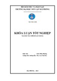 Khoá luận tốt nghiệp: Một số biện pháp nâng cao chất lượng tín dụng Ngắn hạn tại Ngân hàng TMCP Ngoại thương Việt Nam - chi nhánh Hải Phòng