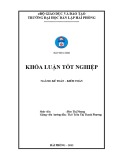 Khoá luận tốt nghiệp: Hoàn thiện tổ chức kế toán doanh thu, chi phí và xác định kết quả kinh doanh tại Công ty Cổ phần Thương mại Thái Giang