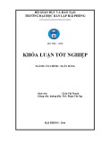 Khoá luận tốt nghiệp: Giải pháp nâng cao hiệu quả hoạt động huy động vốn tiền gửi tại Ngân hàng TMCP Phương Đông – Chi nhánh Hải Phòng