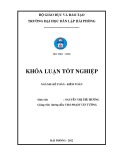 Khoá luận tốt nghiệp: Hoàn thiện công tác kế toán doanh thu, chi phí và xác định kết quả kinh doanh tại Công ty C.P thương mại & xây dựng Hoàng Hải Đông