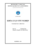 Khoá luận tốt nghiệp: Hoàn thiện công tác kế toán nguyên vật liệu tại Công ty TNHH MTV Xây lắp và Vật liệu Xây dựng V