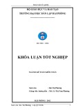 Khoá luận tốt nghiệp: Hoàn thiện công tác kế toán doanh thu, chi phí và xác định kết quả kinh doanh tại Chi nhánh số 1 Công ty cổ phần thép và vật tư Hải Phòng - Nhà máy cáp thép FCT và dây hàn điện