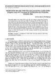 Thành phần hóa học tinh dầu của loài gừng lá sáng bóng (Zingiber nitens M. F. Newman) ở Vườn quốc gia Vũ Quang, tỉnh Hà Tĩnh