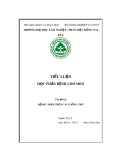 Tiểu luận học phần bệnh chó mèo: Nghiên cứu bệnh Carre trên chó và đề các biện pháp phòng bệnh