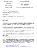Đề thi chọn đội tuyển học sinh giỏi môn Toán lớp 12 Quốc gia năm 2020-2021 - Sở GD&ĐT Khánh Hòa
