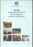 Tài liệu hướng dẫn đánh giá rủi ro thiên tai dựa vào cộng đồng