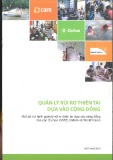 Quản lý rủi ro thiên tai dựa vào cộng đồng - Một số mô hình quản lý rủi ro thiên tai dựa vào cộng đồng của các tổ chức CARE, Oxfam và World Vison