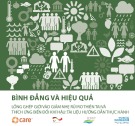 Tài liệu hướng dẫn thực hành - Bình đẳng và hiệu quả: Lồng ghép giới vào giảm nhẹ rủi ro thiên tai và thích ứng biến đổi khí hậu