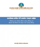 Hướng dẫn tổ chức thực hiện đề án: Nâng cao nhận thức cộng đồng và Quản lý thiên tai dựa vào cộng đồng