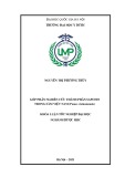 Khóa luận tốt nghiệp: Góp phần nghiên cứu thành phần saponin trong sâm Việt Nam (Panax vietnamensis)