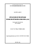 Luận văn Thạc sĩ Vật lý: Chế tạo và khảo sát tính chất quang của nano tinh thể bán dẫn ba thành phần Zn1-XCdXS