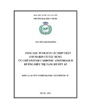 Khóa luận tốt nghiệp: Sàng lọc in silico các hợp chất coumarin có tác dụng ức chế enzyme carbonic anhydrase II hướng điều trị tăng huyết áp