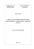 Luận văn Thạc sĩ Khoa học: Nghiên cứu một số phương pháp tổng hợp Corticosteroid từ Androstendion và hợp chất tương tự