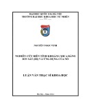 Luận văn Thạc sĩ Khoa học: Nghiên cứu biến tính khoáng Mica bằng ion sắt (III) và ứng dụng của nó