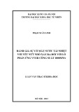 Luận văn Thạc sĩ Khoa học: Đánh giá sự cố mất nước tải nhiệt với vết nứt nhỏ xảy ra đối với lò phản ứng VVER công suất 1000MWE