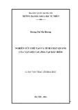 Tóm tắt luận văn Thạc sĩ Khoa học: Nghiên cứu chế tạo và tính chất quang của vật liệu CeF3 pha tạp đất hiếm