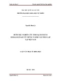 Luận văn Thạc sĩ Khoa học: Bước đầu nghiên cứu tinh sạch enzym dehalogenase từ chủng vi sinh vật phân lập tại Việt Nam