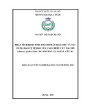 Khóa luận tốt nghiệp: Phân tích định tính thành phần hoá học và tác dụng bảo vệ tế bào của cao chiết cây Xấu hổ (Mimosa pudica Linn.) do methyl glyoxal gây ra