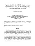 Nghiên cứu điều chế chất hấp phụ từ tro than bay nhiệt điện và đánh giá khả năng ứng dụng trong phân tích lượng vết dioxin