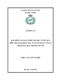 Khóa luận tốt nghiệp: Đặc điểm lâm sàng, hình ảnh học và kết quả điều trị ngoại khoa máu tụ ngoài màng cứng ở trẻ em do chấn thương sọ não