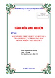 skkn Lê Thị Hồng Vân - SKKN đạt giải C cấp Thành phố năm 2014 - 2015