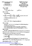 Đề kiểm tra học kì 1 môn Toán lớp 9 năm 2019-2020 - Phòng GD&ĐT Quận Hà Đông