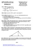 Đề kiểm tra học kì 1 môn Toán lớp 9 năm 2019-2020 - Trường THPT chuyên Trần Đại Nghĩa