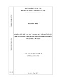 Luận văn Thạc sĩ Kỹ thuật: Nghiên cứu chế tạo xúc tác cho quá trình xử lý các hợp chất polyclobiphenyl (PCBS) bằng phương pháp khử ở nhiệt độ thấp