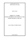 Luận văn Thạc sĩ, Cơ học kỹ thuật: Nghiên cứu, cải thiện kỹ thuật mô hình vỉa nứt nẻ liên tục (CFM), áp dụng cho mỏ của Việt Nam