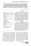 Sử dụng kỹ thuật phân tích yếu tố khám phá (EFA) để đánh giá mô hình đo lường trong nghiên cứu khoa học: Một số tổng kết và hàm ý