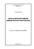 Luận văn Thạc sĩ Luật học: Tham gia cơ chế giải quyết tranh chấp thương mại của WTO với tư cách là bên thứ ba