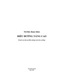 Tài liệu tham khảo Điều dưỡng nâng cao (Dành cho đào tạo Điều dưỡng trình độ cao đẳng)