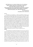 Mức độ tham gia xây dựng cơ sở hạ tầng của người dân trong chương trình nông thôn mới ở xã Phong An, huyện Phong Điền, tỉnh Thừa Thiên Huế