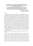 Nghiên cứu các nhân tố tác động đến việc áp dụng hệ thống quản lý môi trường theo tiêu chuẩn ISO 14001 tại các doanh nghiệp Việt Nam