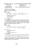Đề thi tuyển sinh vào lớp 10 chuyên môn Toán năm 2021-2022 - Sở GD&ĐT Trà Vinh