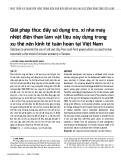 Giải pháp thúc đẩy sử dụng tro, xỉ nhà máy nhiệt điện than làm vật liệu xây dựng trong xu thế nền kinh tế tuần hoàn tại Việt Nam