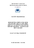 Luận văn Thạc sĩ Kinh tế: Định hướng chiến lược kinh doanh siêu thị của liên hiệp Hợp tác xã thương mại thành phố Hồ Chí Minh – SaigonCo.op đến năm 2015