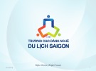 Bài giảng Giám sát bộ phận phòng: Chương 1.3 - Trường CĐ nghề Du lịch SaiGon