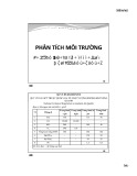 Bài giảng Phân tích môi trường: Chương 4 - Phan Quang Huy Hoàng