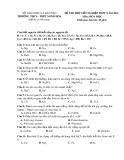 Đề thi thử THPT Quốc gia năm 2021 môn Hóa học có đáp án - Trường THCS&THPT Minh Hòa